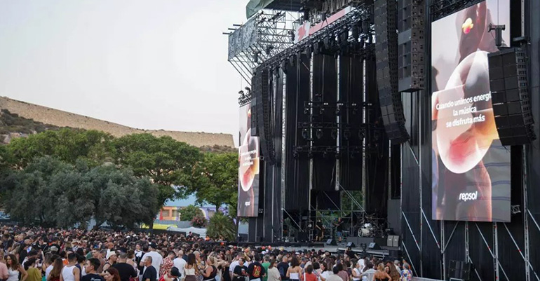 La refinería de Repsol en Cartagena celebra su 75º aniversario con un festival por todo lo alto