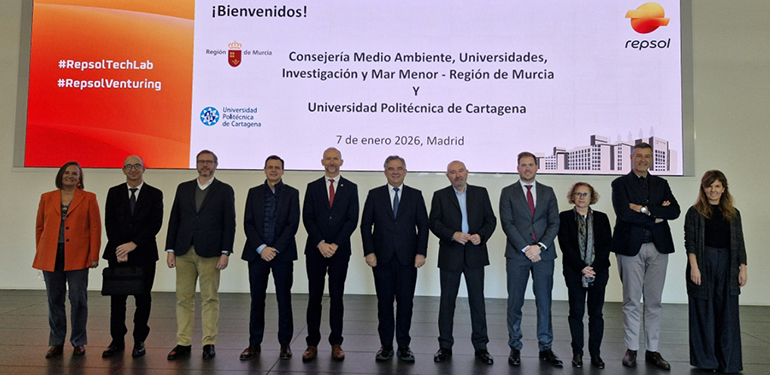 La Universidad Politécnica de Cartagena visita en Madrid al Technology Lab de Repsol
