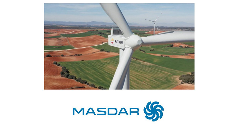 Repsol acuerda la venta del 49% de su mayor cartera de energías renovables en España a Masdar