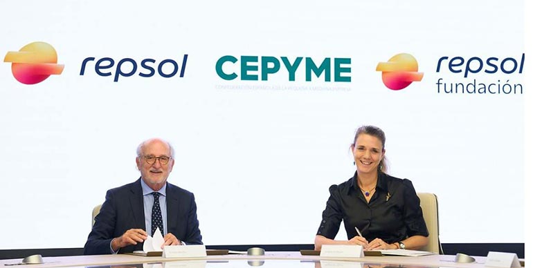 Alianza entre Repsol y CEPYME para impulsar la transición energética de las pymes con formación y asesoramiento