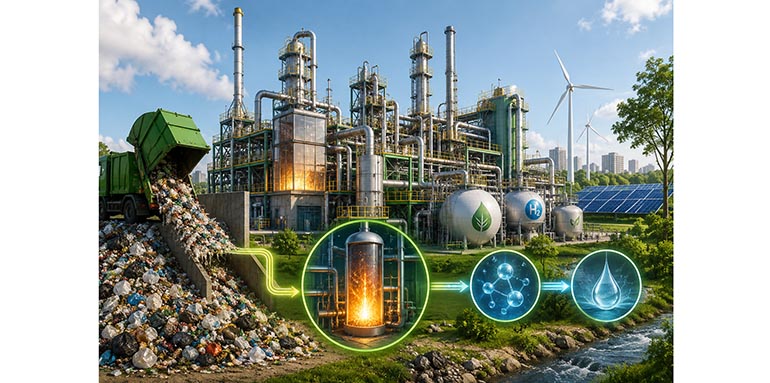 Zaragoza impulsa una planta pionera para transformar residuos en metanol e hidrógeno