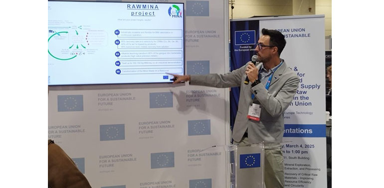 RAWMINA: soluciones escalables para la recuperación de recursos críticos en economía circular