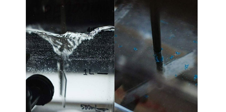 La Universidad de RMIT elimina más del 90% de los microplásticos del agua residual con una tecnología de burbujas