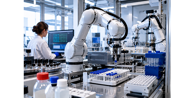 Robots científicos automatizan miles de experimentos químicos