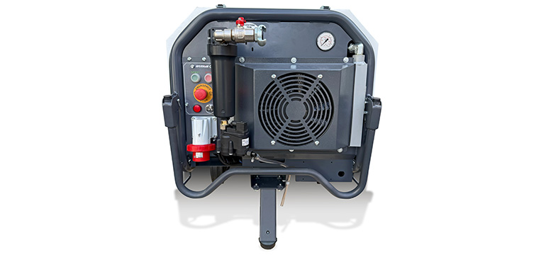 ROTAIR presenta en primicia el primer prototipo de compresor portátil eléctrico con inversor 