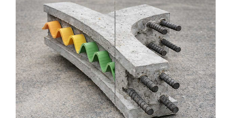 La Universidad de Sharjahs crea refuerzos plásticos 3D que alcanzan el 80% de la resistencia del acero en hormigón