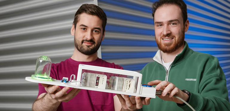 La Universidad del Sarre presenta un prototipo de bomba de vacío sin motor con doble accionamiento de película