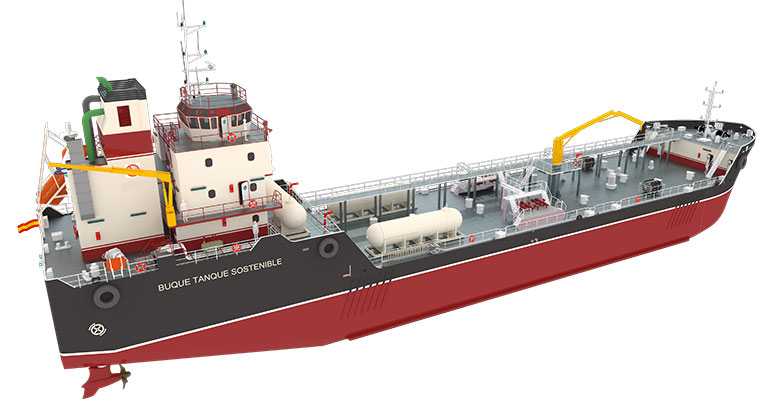 Sener culmina el diseño de un nuevo buque tanker de biocombustibles sostenible capaz de capturar CO2 de otras embarcaciones