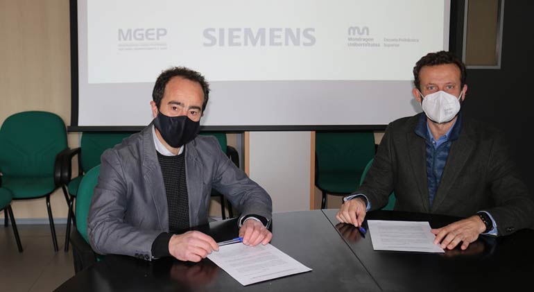 Acuerdo Siemens y la universidad de Mondragon