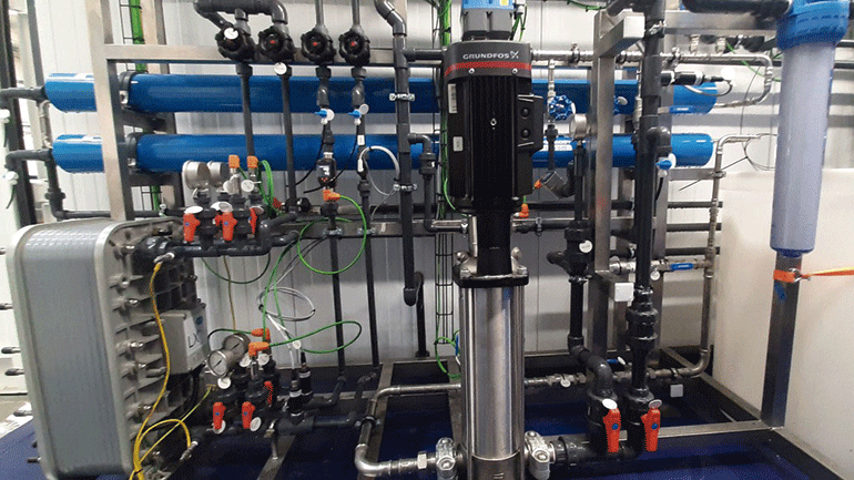 J. Huesa Water diseña una planta de agua desmineralizada para generar hidrógeno