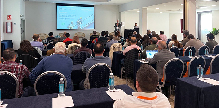 SODECA celebra en Málaga una jornada técnica dedicada a mejorar la seguridad en caso de incendio