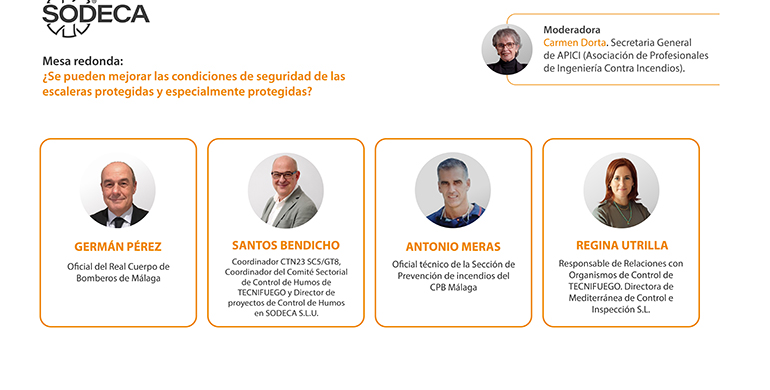 SODECA celebra en Málaga una jornada técnica dedicada a mejorar la seguridad en caso de incendio