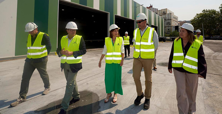 Sogama refuerza la gestión de biorresiduos con la renovación de la planta de Vigo