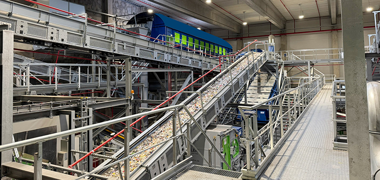 STADLER completa la reconstrucción de la planta Sortierkontor Nord reforzando seguridad y rendimiento en Alemania