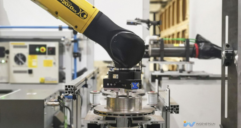 INGENERSUN implementa una línea robotizada de pintura en Stellantis Polonia