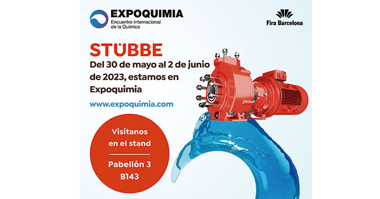 Stübbe estará presente en Expoquimia 2023