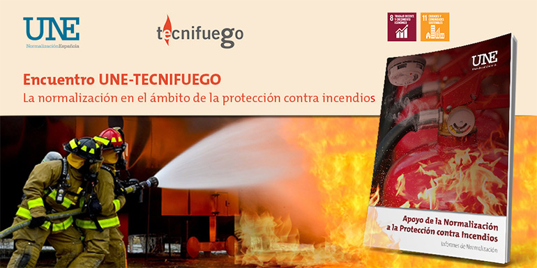 Tecnifuego y UNE presentan en un webinar su informe de apoyo a la normalización en la protección contra incendios