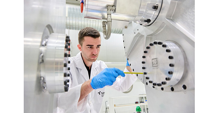 Tekniker pone a punto una nueva tecnología de vanguardia para la investigación con neutrones