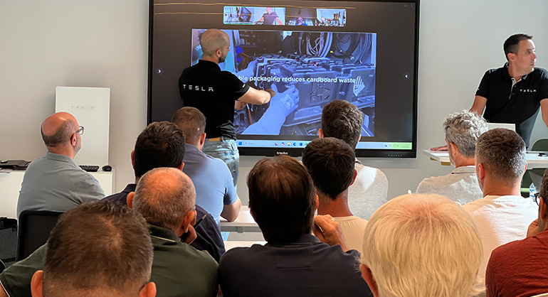 Bornay acoge la presentación oficial en España de Tesla Powerwall 3