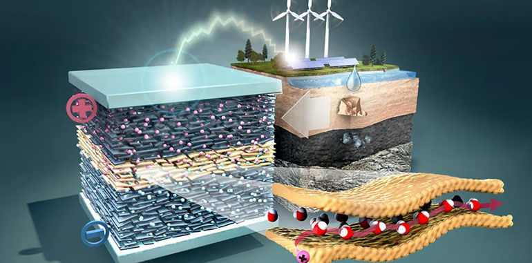 La Universidad Técnica de Hamburgo desarrolla un supercondensador basado en agua, arcilla y carbono