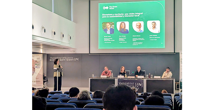 El biometano como motor de sostenibilidad protagoniza una nueva mesa redonda en la Universidad de Valencia