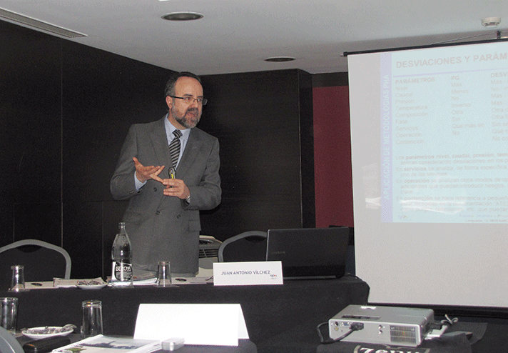 Juan Antonio Vílchez, Dr. Ingeniero industrial de la empresa TIPs.