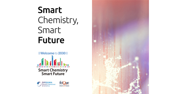 Smart Chemistry Smart Future acogerá en Expoquimia la exposición Welcome to 2030