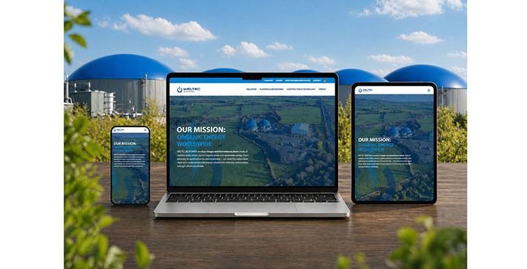 WELTEC BIOPOWER  estrena página web con enfoque global y diseño renovado